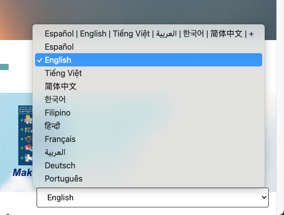 The portal promotes inclusivity by displaying languages in their native names and scripts. The portal promotes inclusivity by displaying languages in their native names and scripts.